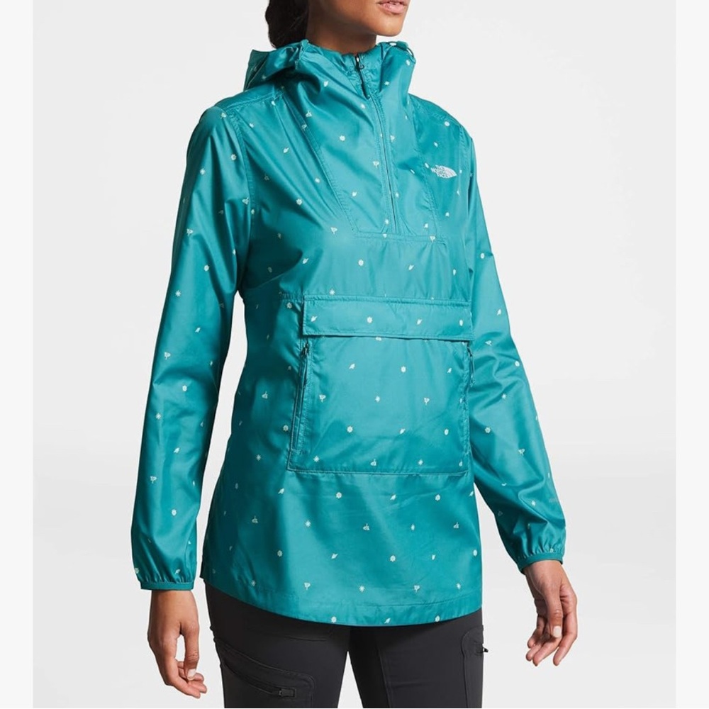 The North Face Light Blue Anorak Hooded Jacket